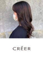 クレール 住吉店(CREER) ふんわりとしたリバース巻き×ツヤを感じる「ノーブルブラウン」