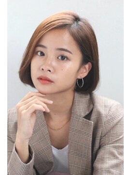 クシュ 所沢東口店(kusyu...) イメチェンチェリーブラウンモードフェミニンダークアッシュ