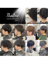 ザワン(The one)&nbsp;ダークアッシュ/ニュアンスパーマ/韓国マッシュ/スペインカール