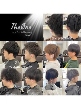 ザワン(The one) ダークアッシュ/ニュアンスパーマ/韓国マッシュ/スペインカール