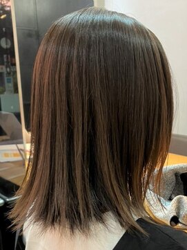 リシェール 北越谷店(RICHAIR) 前髪/マチルダボブ/ピンクベージュ/インナーグレージュ/北越谷店