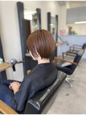 王道の大人ショートボブ