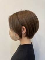 アグ ヘアー ジャスパー 青春通り店(Agu hair jasper) 《Agu hair 湯田》大人かわいいショートボブ♪骨格補正カット