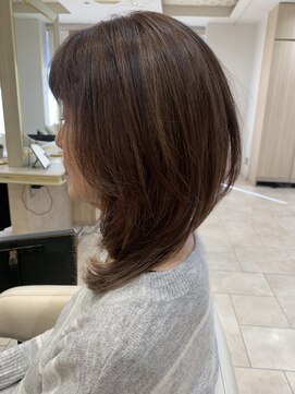 アッシュ 仙川店(Ash) 40代50代60代レイヤースタイル