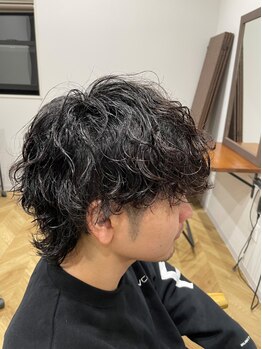 【メンズパーマに自信あり！】再現性の高いパーマで動きあるヘアに。ハード～ナチュラルまでお任せ◎