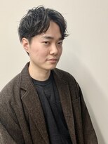 オールデイハローズ(ALL DAY HELLO'S)&nbsp;２０代イケメンビジネスニュアンスパーマ【河原町】３０代４０代