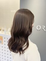 オレンジポップ 南行徳店(ORANGE POP) グレージュ/切りっぱなしボブ/エアリーロング/美髪