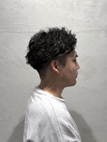 ガオプロデュースバイレボ(gao produced by revo)&nbsp;【曽我尾真生】短髪アップバング/ツーブロック/ビジネスパーマ