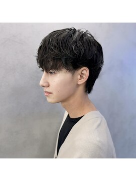 ネクストメンズ 表参道(NEXT men's) カルマパーマ/ベリーショート/ダークアッシュ/ニュアンスパーマ