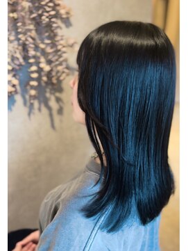ページボーイ 高松レインボー店(PAGE BOY) 韓国風レイヤー/ブルーブラック/黒髪/美髪/艶髪/ブルベ