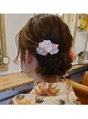浴衣ヘア