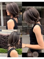 トルネード(TORNADO) 外国人風外ハネレイヤーボブ n8.24