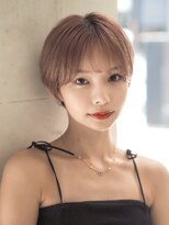 大人可愛い◎ハイトーンショート