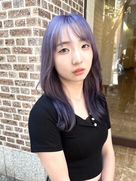 サラ 天神大名店(SARA) 【天神】ルーツカラーヴァイオレット