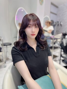 エクララ(eclala) ラベンダーピンクと韓国レイヤー