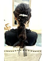 ミドル(MIDDLE)&nbsp;ヘアセット/結婚式/府中/夜間