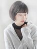 ［中村、友枝限定］前髪割れ癖を直すクロスパーマ1日2名限定￥6600