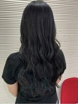 ランソ 新宿(RUNSO)&nbsp;くびれヘア×アプリコットオレンジ×夏×ハイライトカラー