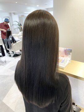 ヘアデザインファブロ イオンモール宮崎店(hair design FABRO.) 【髪質改善/グレージュ/透明感カラー/艶髪】