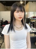 インナーカラー/ベージュカラー/ポイントカラー#浜松駅#カラー