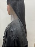 透明感あふれるインナーカラー
