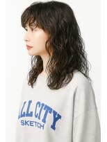 ラレイ ハラジュク(Lalei harajuku)&nbsp;原宿スパイラルパーマ黒髪パーマくるくるパーマくるくるヘア