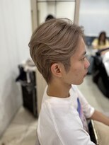 ベルバイグレイス(BELLE by grace)&nbsp;メンズハイトーン☆ミルクティーベージュ