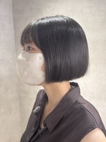 エンクス(enx)&nbsp;ミディアムヘア/暗めカラー/グランマッシュ/鶴ヶ峰SK106