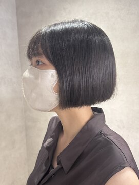 エンクス(enx) ミディアムヘア/暗めカラー/グランマッシュ/鶴ヶ峰SK106