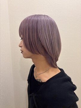 メンズカラー、カット