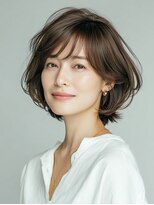 ビフィーノ リルネ(Bifino Rilune)&nbsp;クラゲヘアー/小顔/ココアベージュ/オリーブグレー/川西