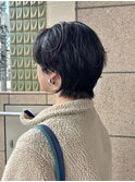 ショートウルフパーマ/レイヤーショート/ニュアンスパーマ