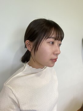 カスミ 霞(KASUMI) 乾かしてもまとまるボブ Easy-to-manage bob