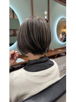 クルニエ(crenier) アンブレラカラー/シルバーグレー/ハンサムショート