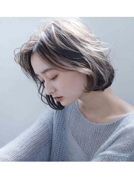 クロエ ヘアー(Chloe hair) 髪質改善/レイヤーボブ/ミルクティーベージュ