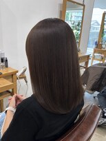 サロン(SALON)&nbsp;オリーブベージュ/レイヤーカット