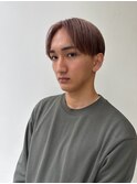 ピンクベージュマッシュ