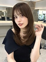 ハニー 町田(HONEY)&nbsp;レイヤーカット/ブラウンカラー