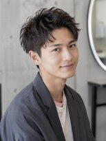 MEN'S salon Rue de noel メンズカット/パーマ/眉毛【ルード ノエル】&nbsp;Men's_ミディアムショート_ニュアンスパーマ_艶髪