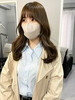 アトレ アネックス(attrait ANNEX)&nbsp;ロングヘアをベージュに染める×カット＆トリートメントで艶髪に