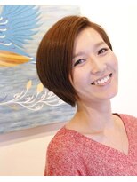 カミーノ ヘアデザイン(Camino Hair Design)&nbsp;前下がりのショートボブ
