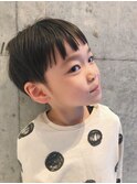 お子様カット　子供カット　都会風坊ちゃんカット　シティボーイ