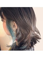 ビヨンドイー(beyond E)&nbsp;インナーカラーエクステオーシャンブルー