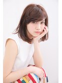 長め大人前髪×ふわっと揺れるストレート