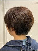 《tomi》ショートスタイル×アッシュベージュ