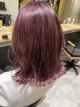 ハブ(hub) pink purple