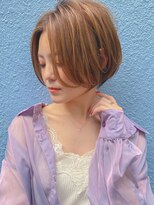 ロンドプランタン 恵比寿(Lond Printemps) 【Lond佐野】前髪長め 小顔色気耳かけ大人ショート 