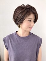 トータルビューティーハウス フラップ ミチ 野田店(total beauty house flap MICHI)&nbsp;立体感丸みショートボブ