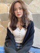 シェル(SHEL)&nbsp;【SHEL★心】ミルクティーカラーロング