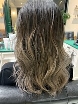 リアン(Lien)&nbsp;Lien☆エアータッチバレイヤージュ×イエローベージュ